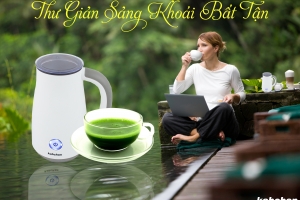 Cùng lúc làm nhiều loại thức uống từ máy đánh sữa Kahchan EP2178