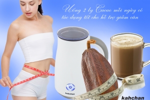 cách pha cacao ngon nhất-máy pha cacao kahchan